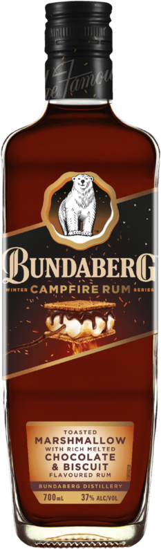 Bundaberg Campfire Rum Marshmallow Chocolate Biscuit Ml Liquor Legends