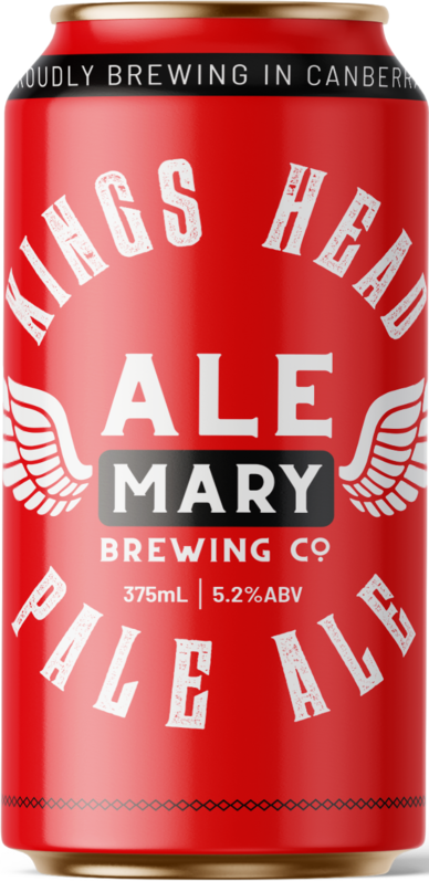 Ale Mary Kings Head Pale Ale Can 24X375ML