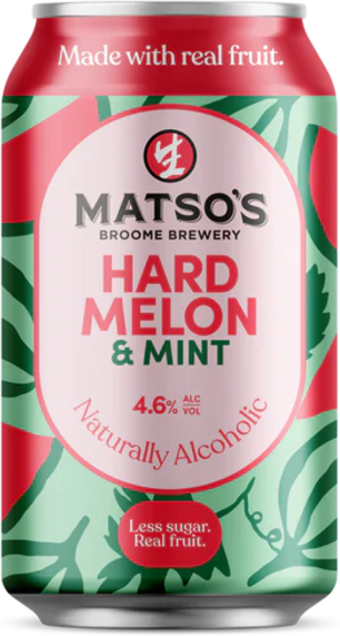 Matsos Hard Melon Can 4X330ML