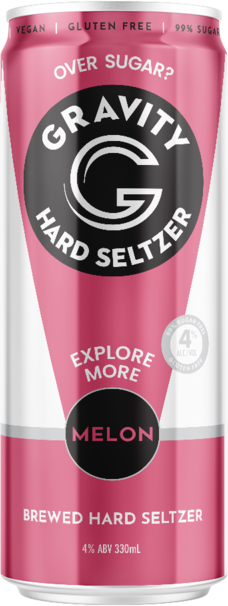 Gravity Seltzer Watermelon & Salty Lemon Can 1X330ML