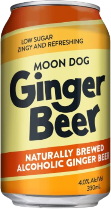 Moon Dog Alcoholic Ginger Beer Can 6X330ML