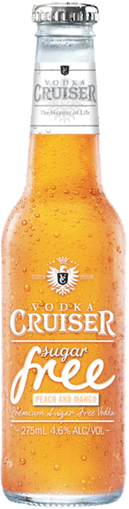 null Cruiser Vodka & No Sugar Peach/Man 4X275ML