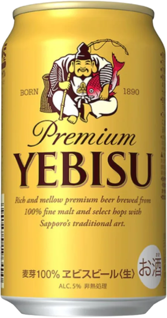 Yebisu Premium Can 4X350ML