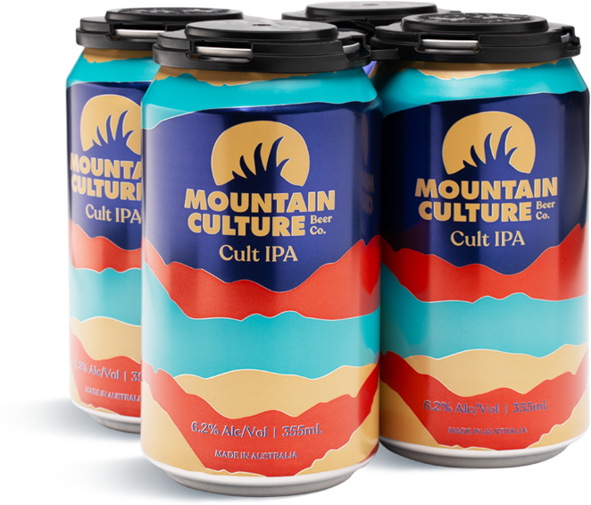 Mountain Culture Cult IPA Can 4X355ML