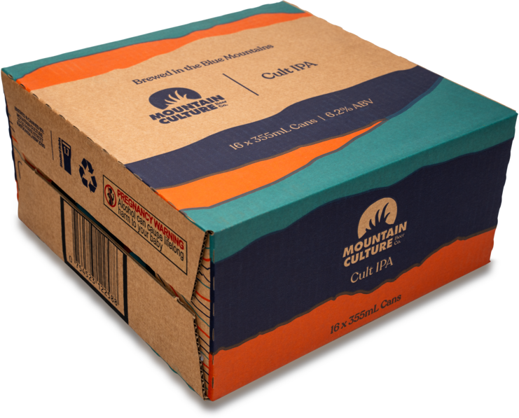 Mountain Culture Cult IPA Can 16X355ML