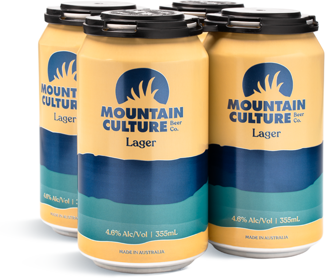 Mountain Culture Lager Can 4X355ML