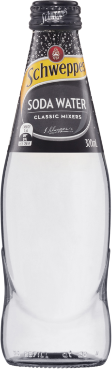 Schweppes Soda Btl 4PK 300ML