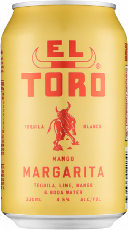 El Toro Mango Margarita Can 1X330ML