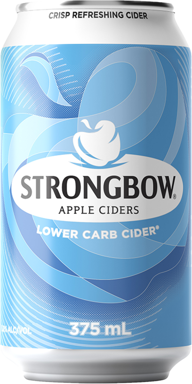 null Strongbow Lower Carb Cider 3x10 x 375mL Cans