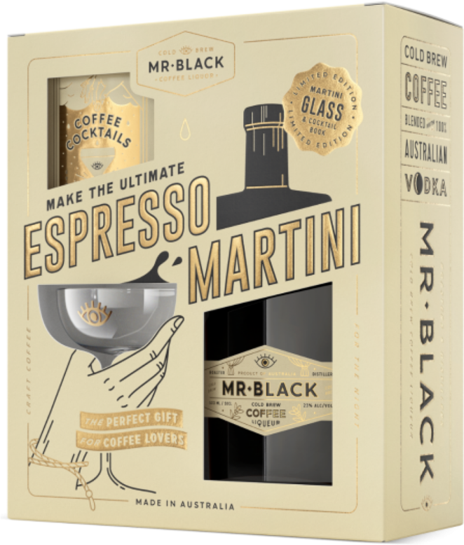 Mr Black Cold Brew Espresso Martini Gift Pack 500ML