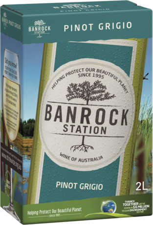 null Banrock Station Pinot Grigio Cask 2L