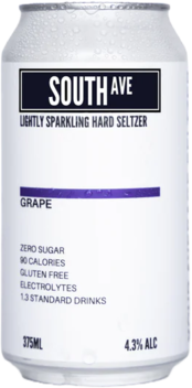 South Ave Grape Seltzer Can 1X375ML