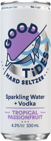 Good Tides Passionfruit Seltzer Can 4X330ML