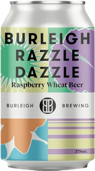 Burleigh Razzle Dazzle Raspberry Wheat Beer Can 1X375ML