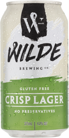 Wilde Gluten Free Lager Can 4X375ML
