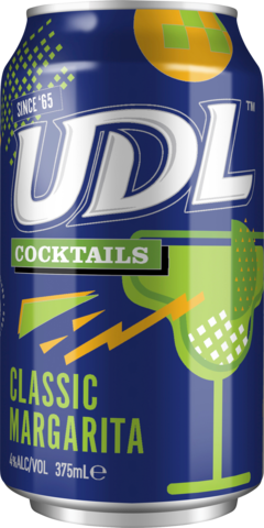 UDL Vodka Margarita Can 24X375ML