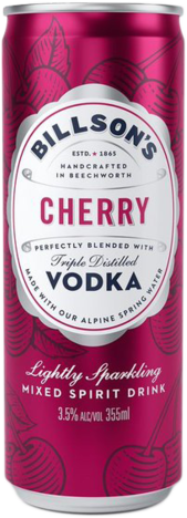 Billsons Vodka & Cherry Can 4X355ML