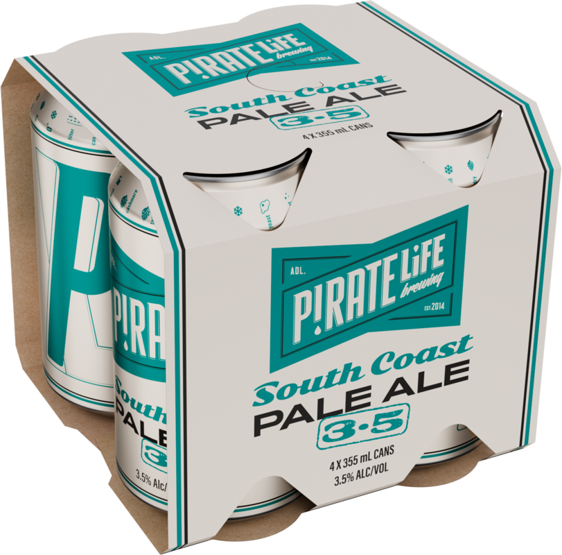 Pirate Life South Coast Pale Ale 3.5% Can 4X355ML