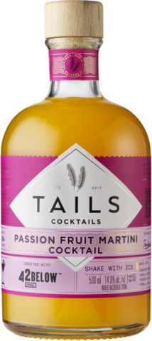 Tails Cocktails Passionfruit Martini 500ML