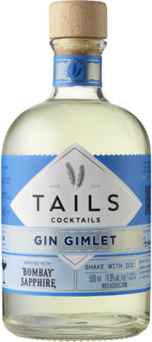 Tails Cocktails Gin Gimlet 500ML