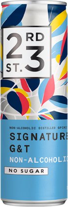 Twenty Third Street Gin & Tonic Non Alcoholic Can 4X300ML