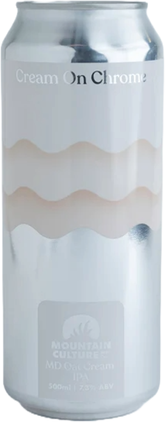 Mountain Culture Cream On Chrome Oat Cream IPA Can 1X500ML