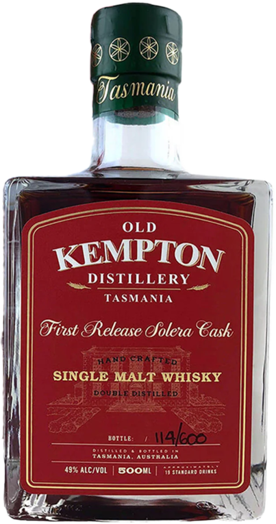 Old Kempton Tasmanian Solera Cask Whisky 500ML