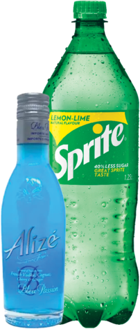 Alize Blue 200ML + Sprite 1.25LT