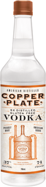 Copper Plate Vodka 700ML