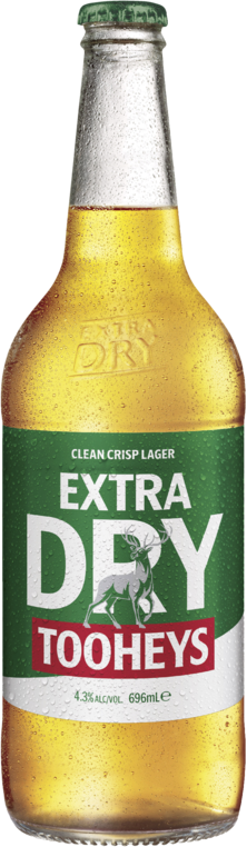 Tooheys Extra Dry Tall 12X696ML