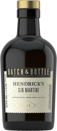 Batch Bottle Hendrick Gin Martini 500ML