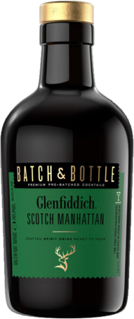 Batch Bottle Glenfiddich Scotch Manhattan 500ML