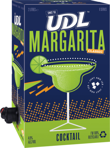 UDL Vodka Margarita 2LT