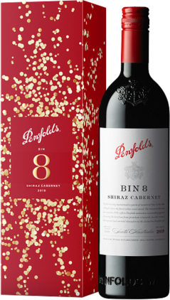 Penfolds Bin 8 Cabernet Shiraz Giftbox 2019 750ML