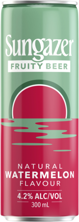Sungazer Fruity Beer Watermelon Can 4X300ML