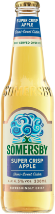 Somersby Super Crisp Bottle 24X330ML