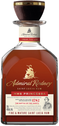 Admiral Rodney Princessa Rum 700ML