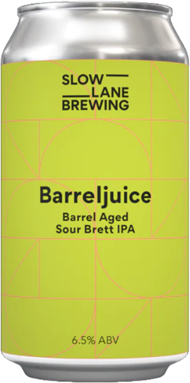 Slow Lane Barreljuice Barrel Age Sour Brett IPA Can 12X375ML