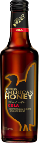 Wild Turkey American Honey Bourbon & Cola Bottle 24X330ML