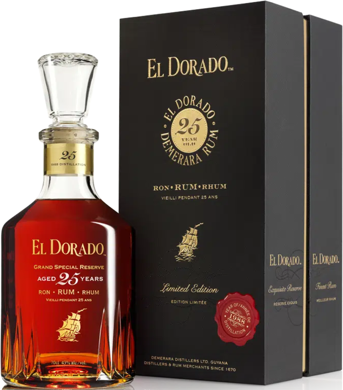 El Dorado 25YO Rum 700ML
