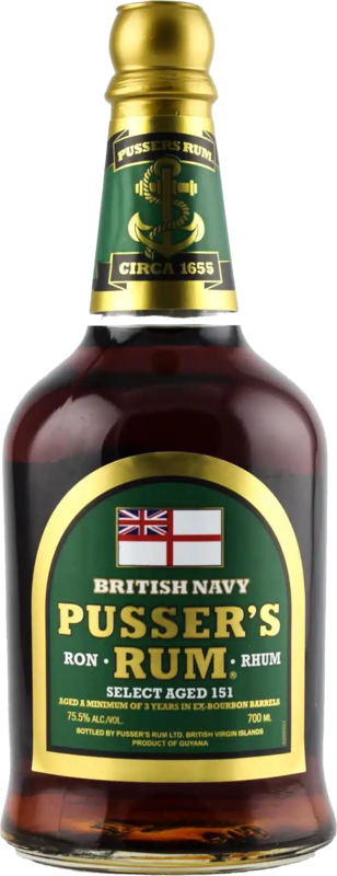 Pussers 151 Select Rum 700ML