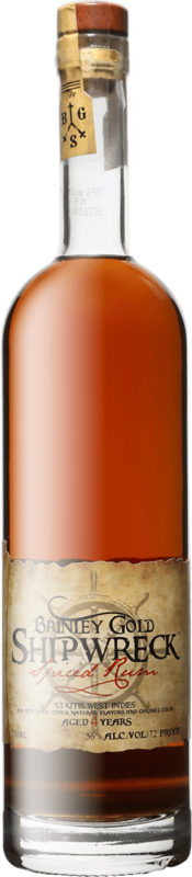 Brinley Shipwreck Spiced Rum 750ML