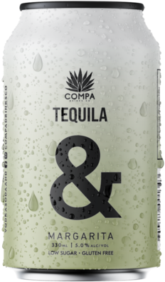 Ampersand Tequila & Margarita Can 4X330ML
