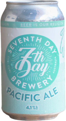 Seventh Day Pacific Ale Can 4X375ML
