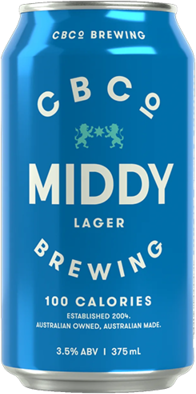 Cbco Middy Lager Can 1X375ML