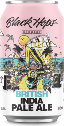 Black Hops British India Pale Ale Can 1X375ML