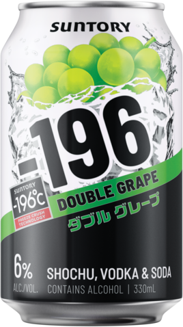 Suntory -196 Double Grape 6% Can 4X330ML
