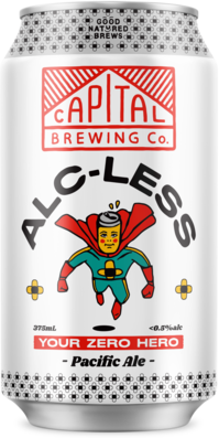Capital Brewing Alc-Less Pacific Ale Can 16X375ML