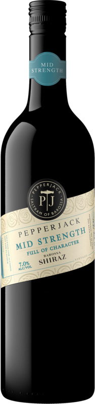 Pepperjack Mid Strength Shiraz 750ML