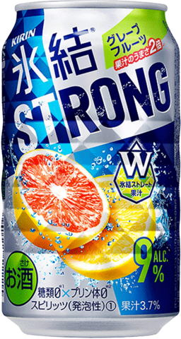 Kirin Hyoketsu Strong Grapefruit Can 4X350ML
